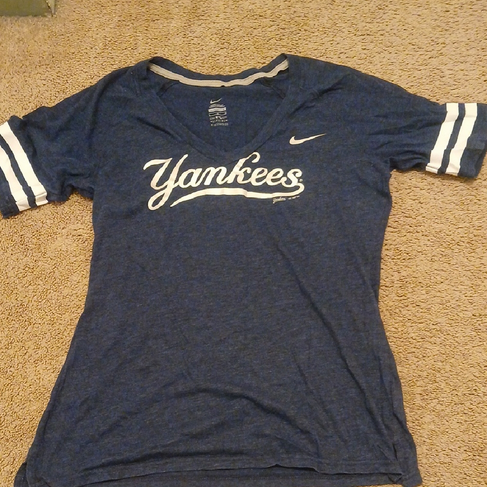 Nike Blue Yankees Short Sleeve Tee